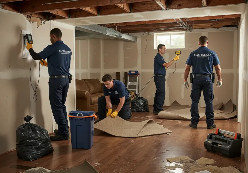 Flood DamageMaterial Assessment and Debris Removal process in Fox Farm-College, WY